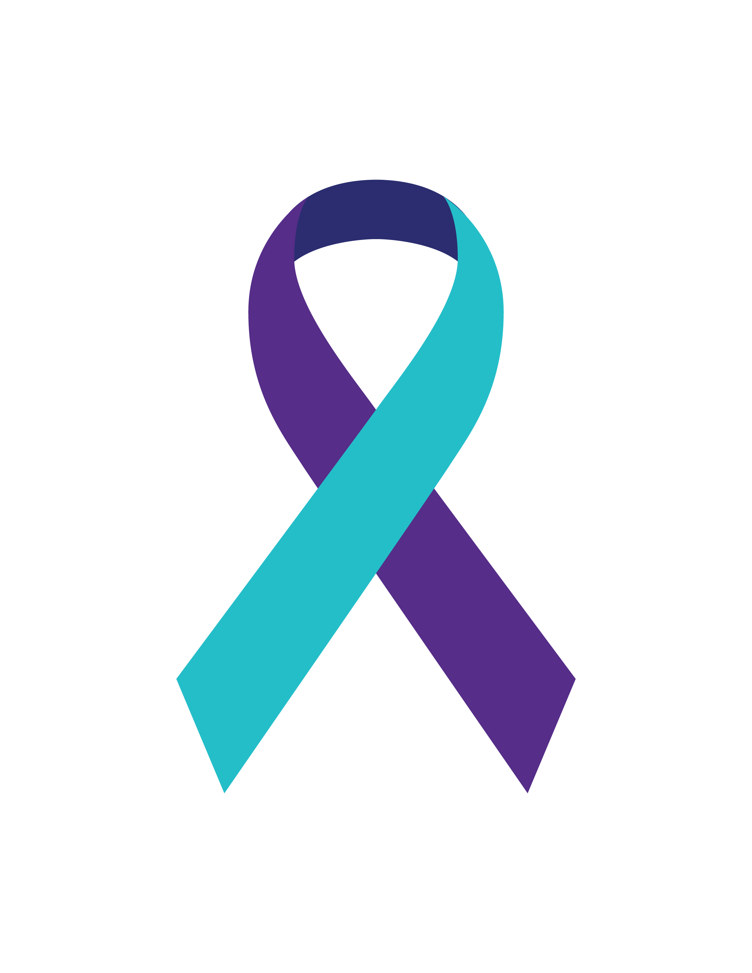 Suicide Prevention Month ribbon